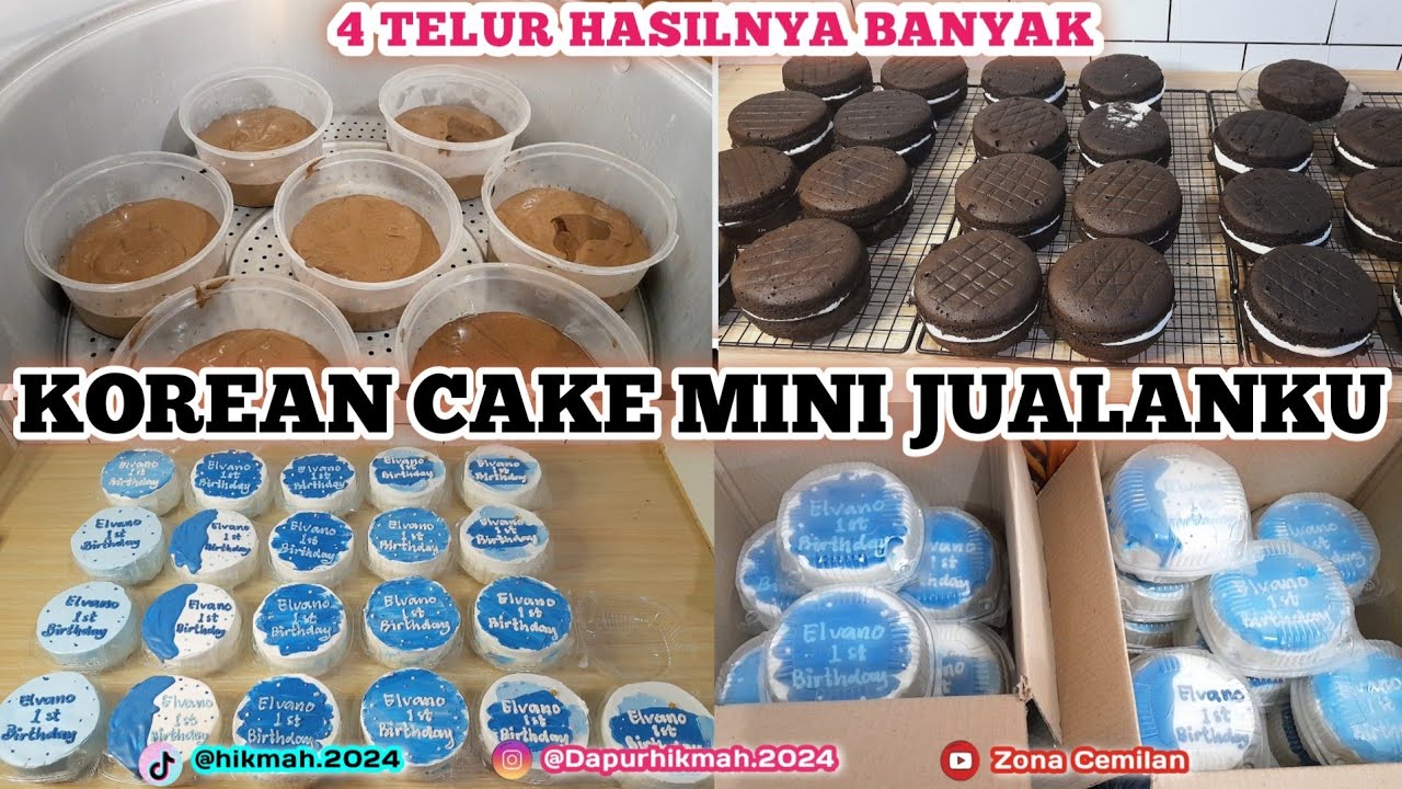 KOREAN CAKE INI SELALU BIKIN CUSTOMER REPEAT ORDER. AKU BONGKAR RESEPNYA BUAT KAMU❗❗