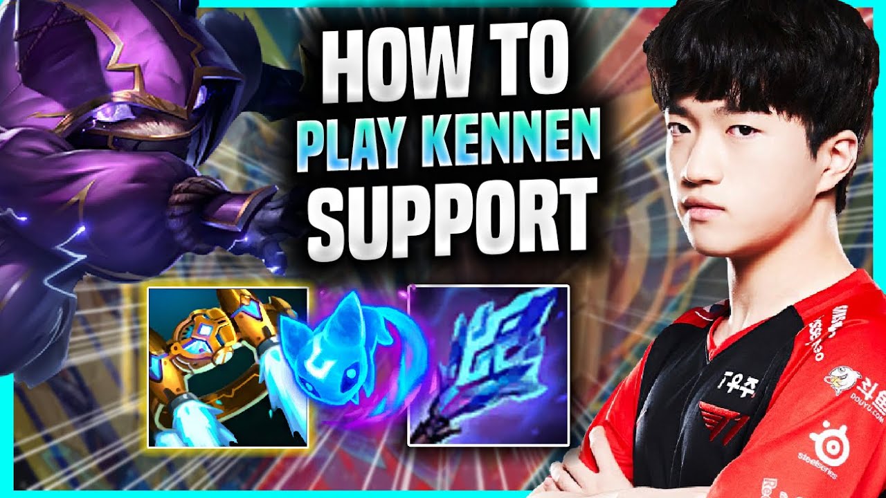 LEARN HOW TO PLAY KENNEN SUPPORT LIKE A PRO! - T1 Keria Plays Kennen Support vs Renata! |