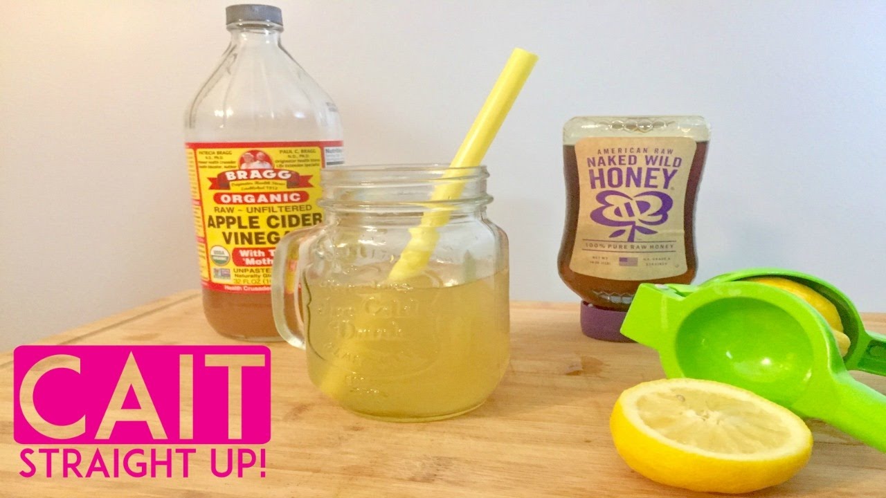 Apple Cider Vinegar Drink Recipe | Lose Weight | Clear Skin | Fight Fatigue | Cait Straight Up