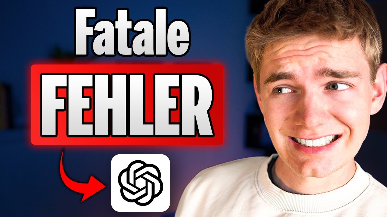4 fatale ChatGPT Fehler, die jeder Anfänger macht (aber deine Ergebnisse ruinieren!)
