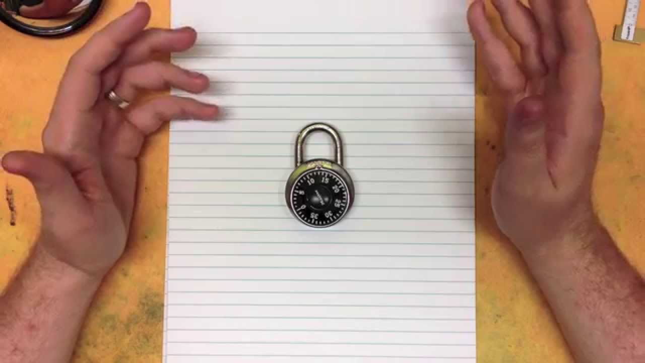 SECURITY: Decode Combo Locks
