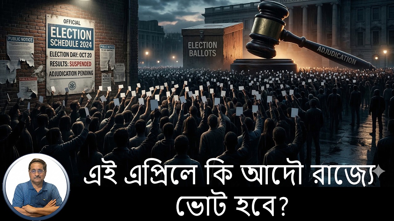 ৬০ লাখ ভোটার adjudication-এ, তবু ভোটের নির্ঘণ্ট প্রকাশ — ভোট আদৌ হবে কি?
