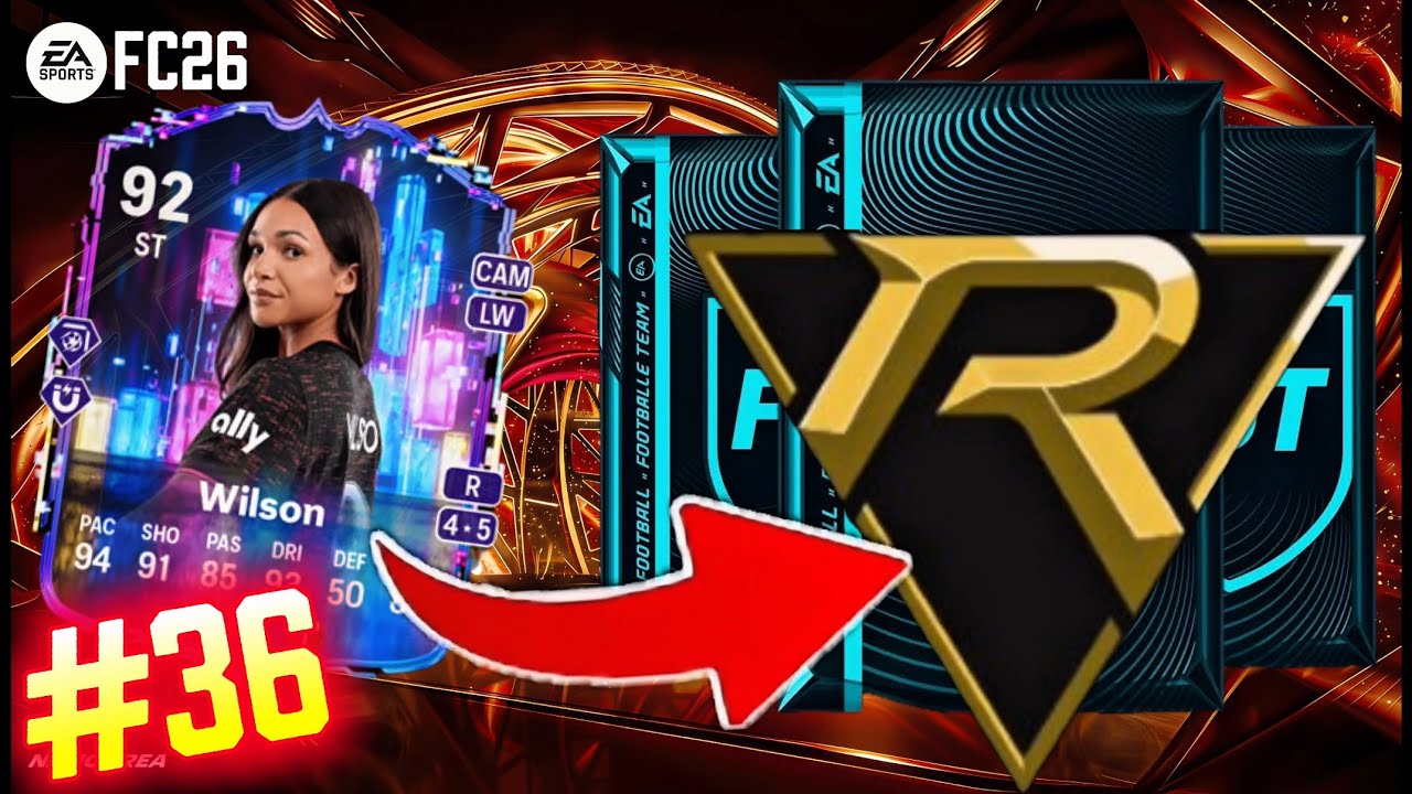 🔴LIVE🔴 Sophia Wilson Div1 Rivals Grind!! FC26 Ultimate RTG #36
