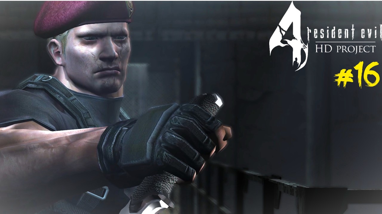 Resident Evil 4 clássico , capítulo 16, Krauser e U3 de uma vaz só. Quêeeeeee 😱😱😱