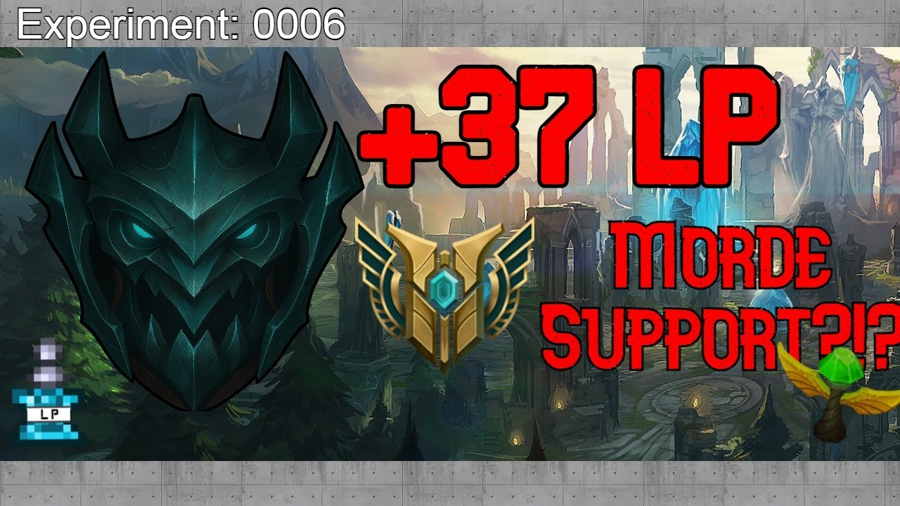 The LP lab: Mordekaiser Support | 100% WINRATE?!?!