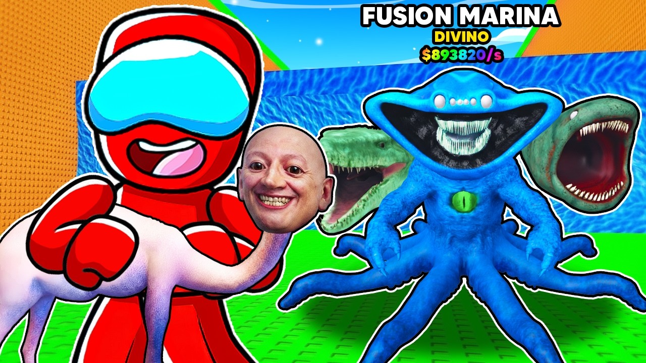 Consigo TODOS los MONSTRUOS MARINOS DIVINOS más OP de Escapa del Tsunami de Monstruos Marinos😱