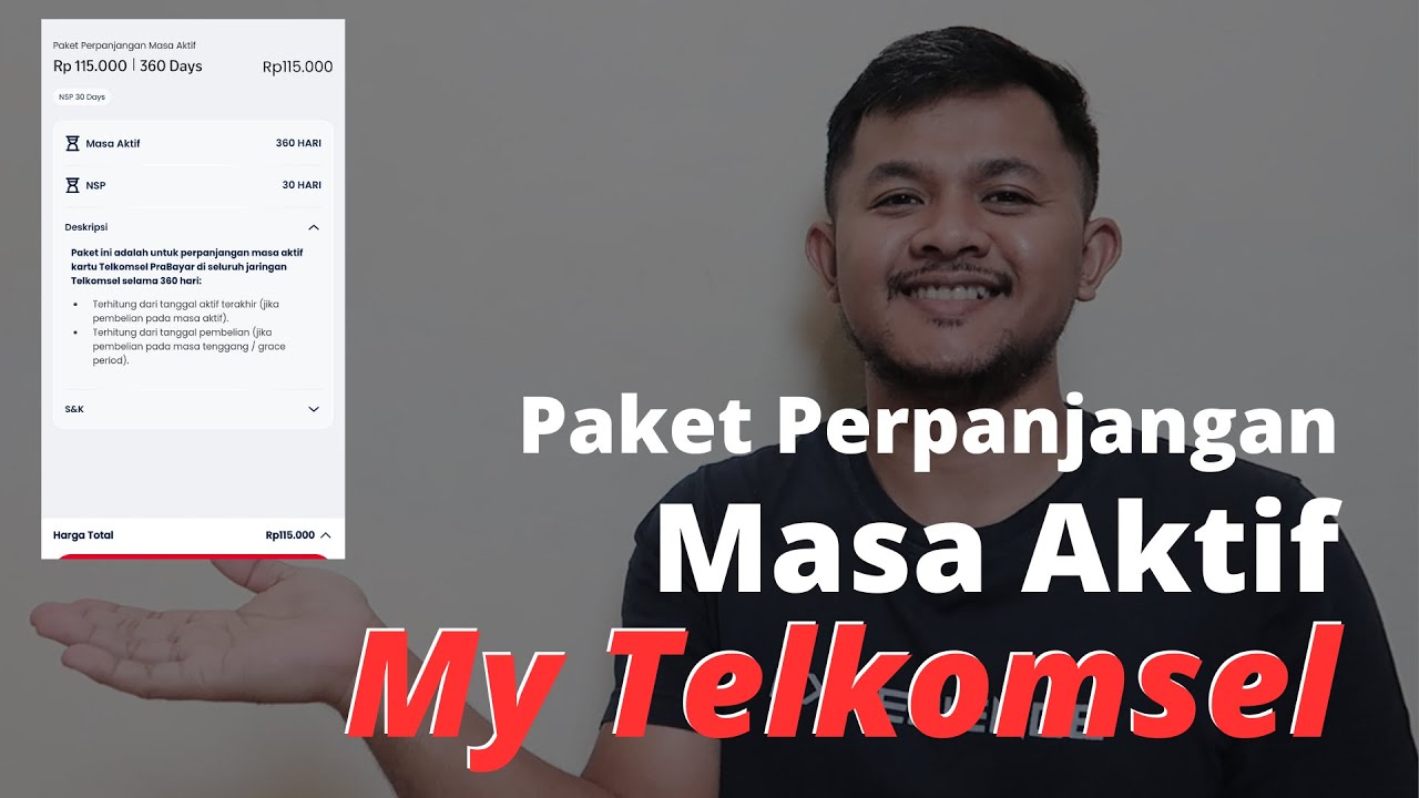 Beli Perpanjangan Masa Aktif di My Telkomsel