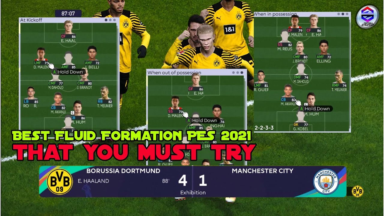 Best Fluid Formation PES 2021 that you must try