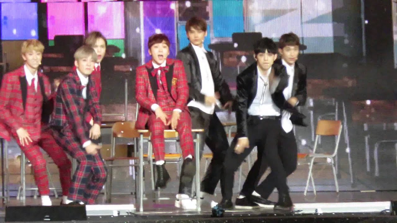 [fancam] 151202 MAMA 2015 - SEVENTEEN 만세 MANSAE