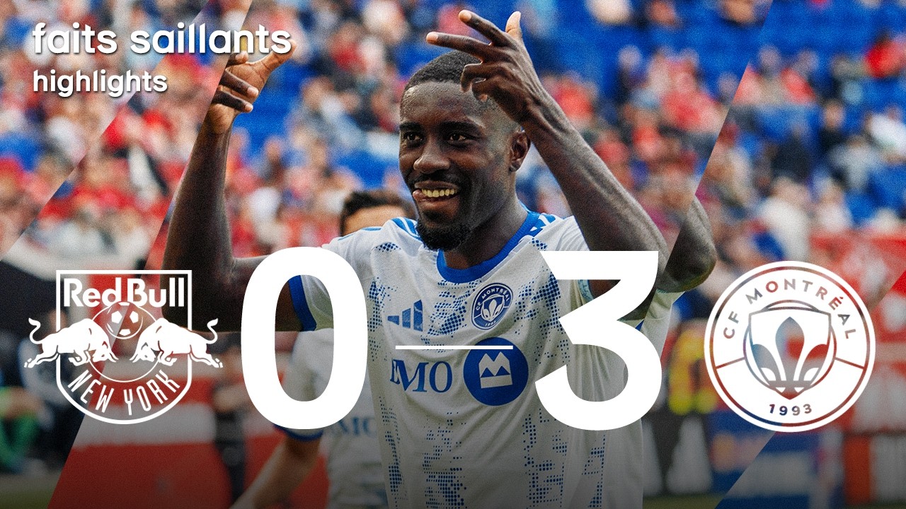 VICTOIRE MONTRÉAL 👊 3-0 contre Red Bull New York!