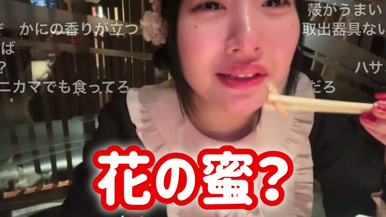 2026年2月19日　２０２５/12/17 石川県を旅行夕食は（カニ）【切り抜き＆ニコ生】＃うちゃん