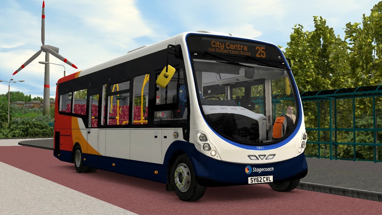 Omsi 2: Strathshire V1.1 Route 25 - Wright Streetlite WF 8.8m