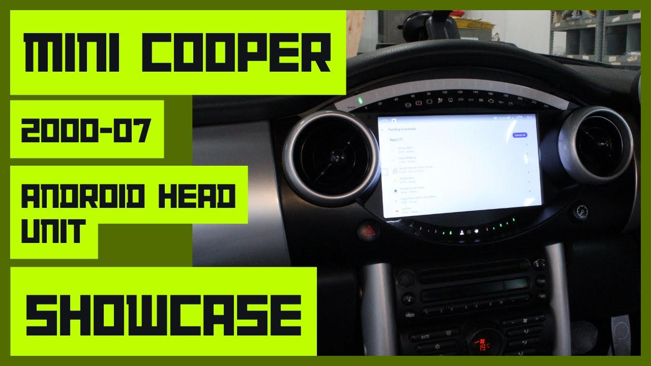 MINI Cooper | 2000-07 | R50/52/53 | Демонстрация установки головного устройства Android в стиле OEM