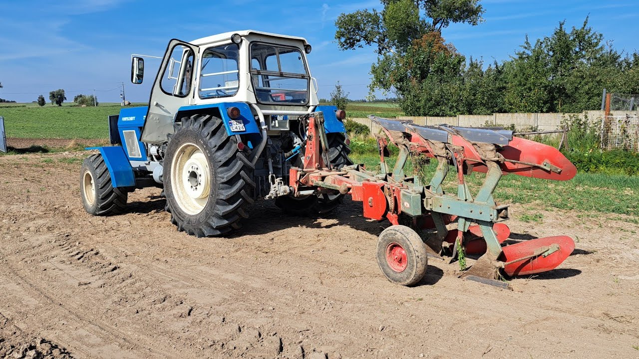 Orka na dwa MTZ 82 i FORTSCHRITT ZT303D w orce #tractor #kabat #agriculture #fortschritt #belarus