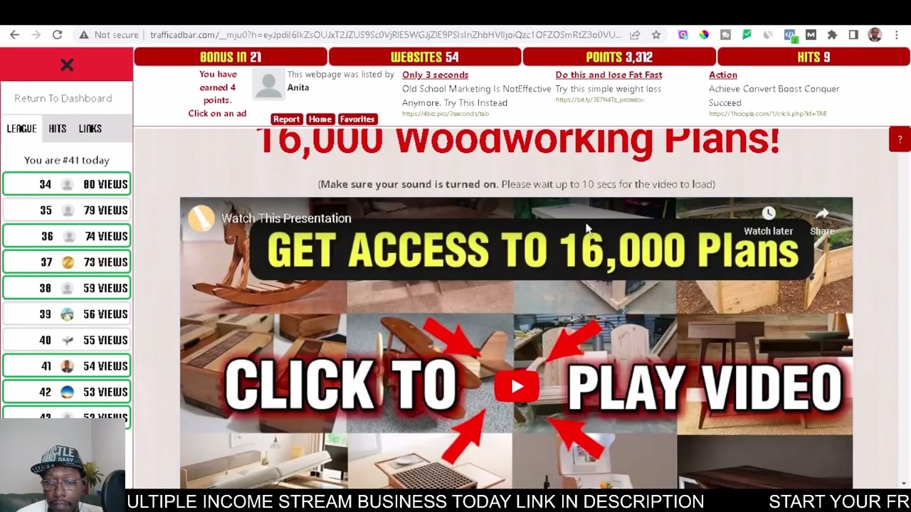 Affiliate Marketing Traffic Ad Bar Spy Method - How To Replicate #affiliatemarketing #trafficadbar