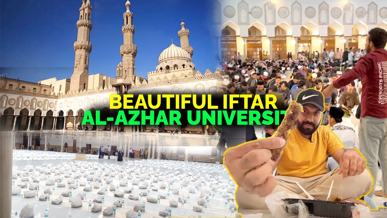 Beautiful IFTARI at Masjid Al-Azhar &  University Visit | #ramadan in EGYPT 🇪🇬 MISAR