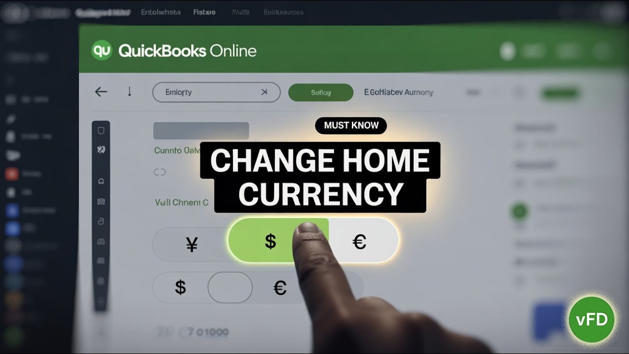 Изменение валюты на главной странице. Руководство по QuickBooks [Проверено]