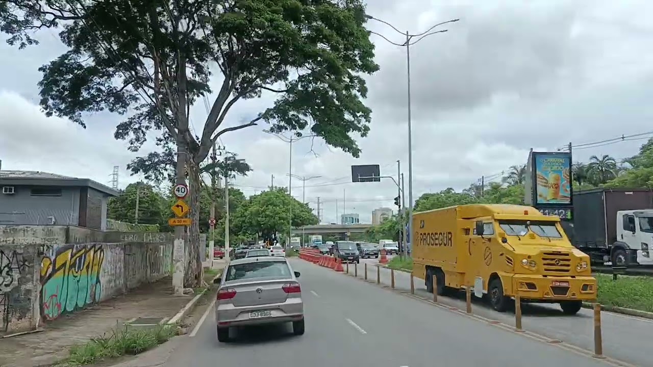 PESANDO NA VIA LOCAL DA MARGINAL PINHEIROS  E  PASSANDO POR CIMA DA PONTE UNIVERSITÁRIA 🧐😳