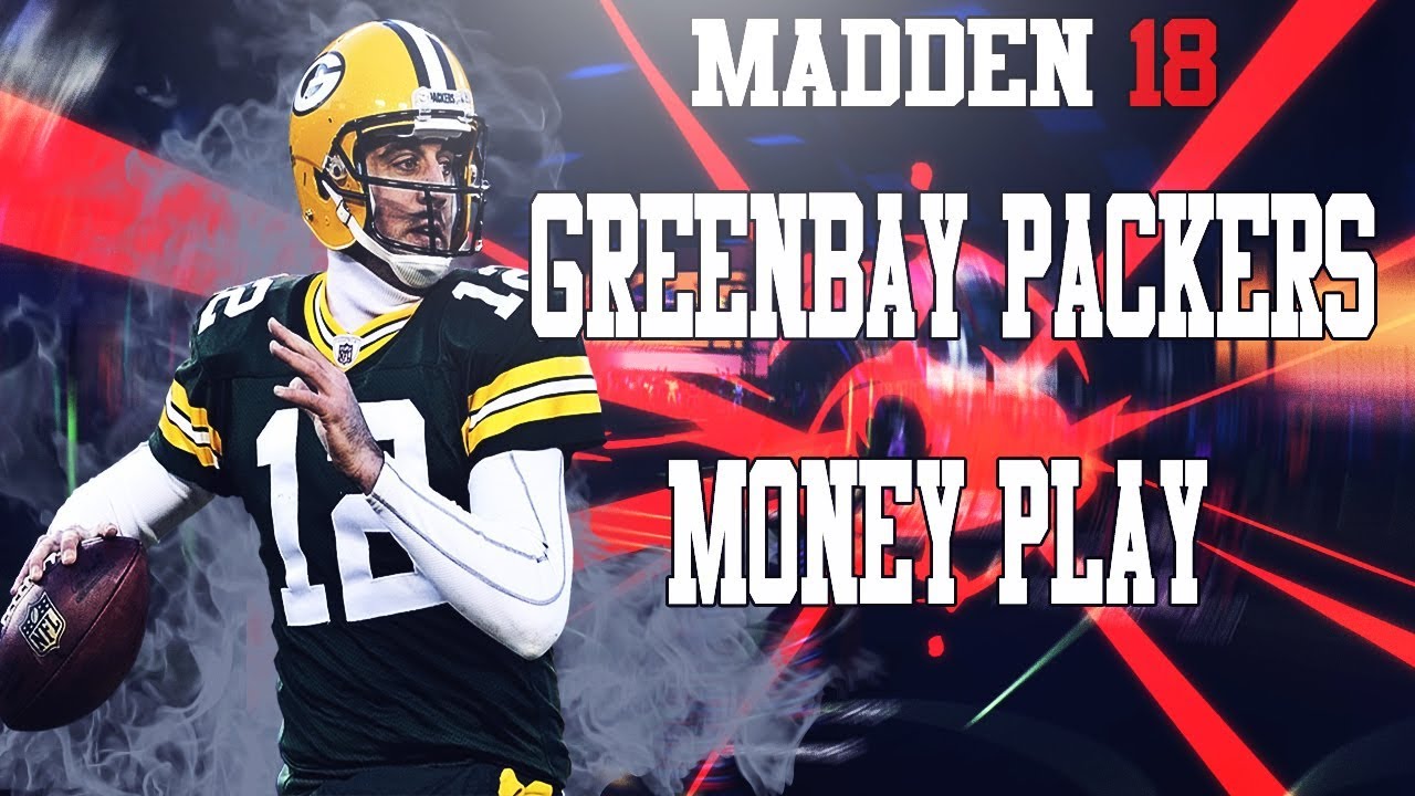 BEST MONEY PLAYS in Madden NFL 18 | BEST Offense Greenbay Packers playbook | Madden NFL 18