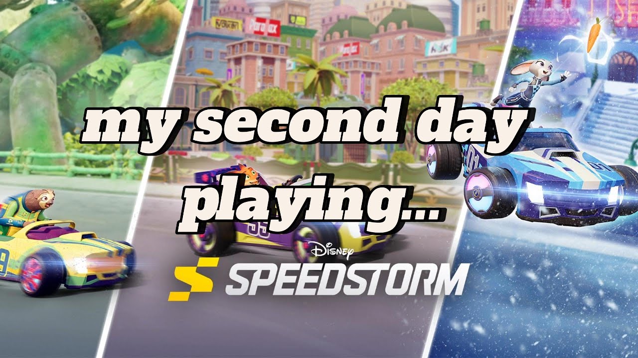 My second day playing... DISNEY SPEEDSTORM