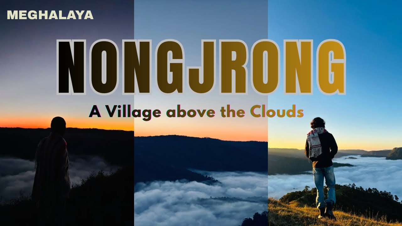 Nongjrong View Point - A Village above the clouds, MEGHALAYA .     #meghalaya #sunrise 