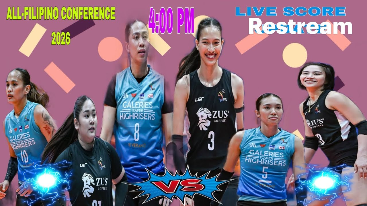 ZUS COFFEE THUNDERBELLE VS GALERIES TOWER HIGHRISERS | ALL-FILIPINO CONFERENCE 2026