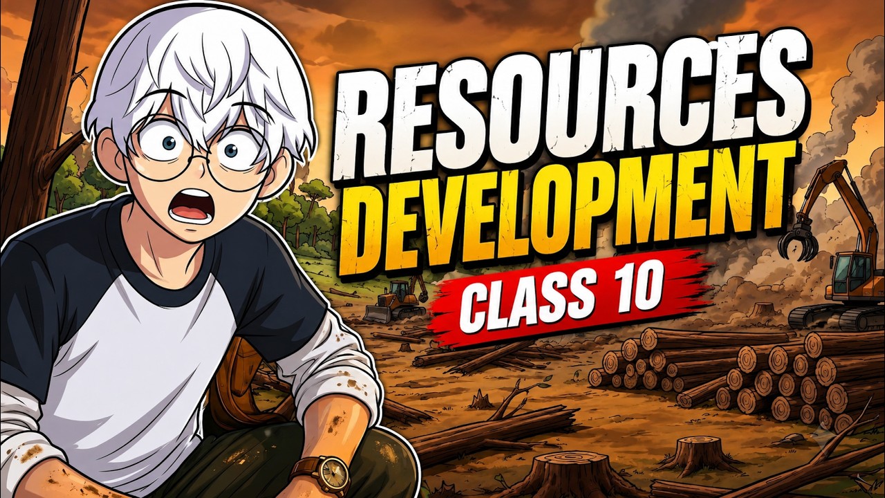 Resources and Development class 10  (Animation) | Class 10 geography chapter 1 | CBSE