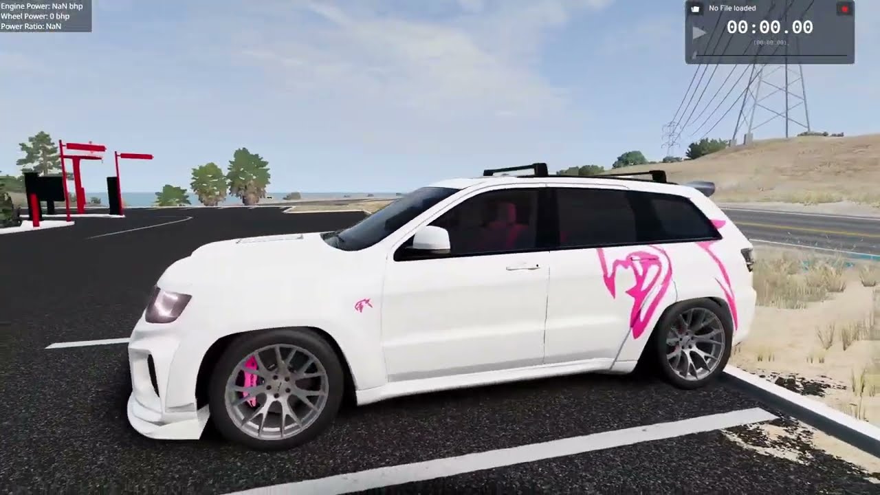Driving home from work in my 1300HP Trackhawk