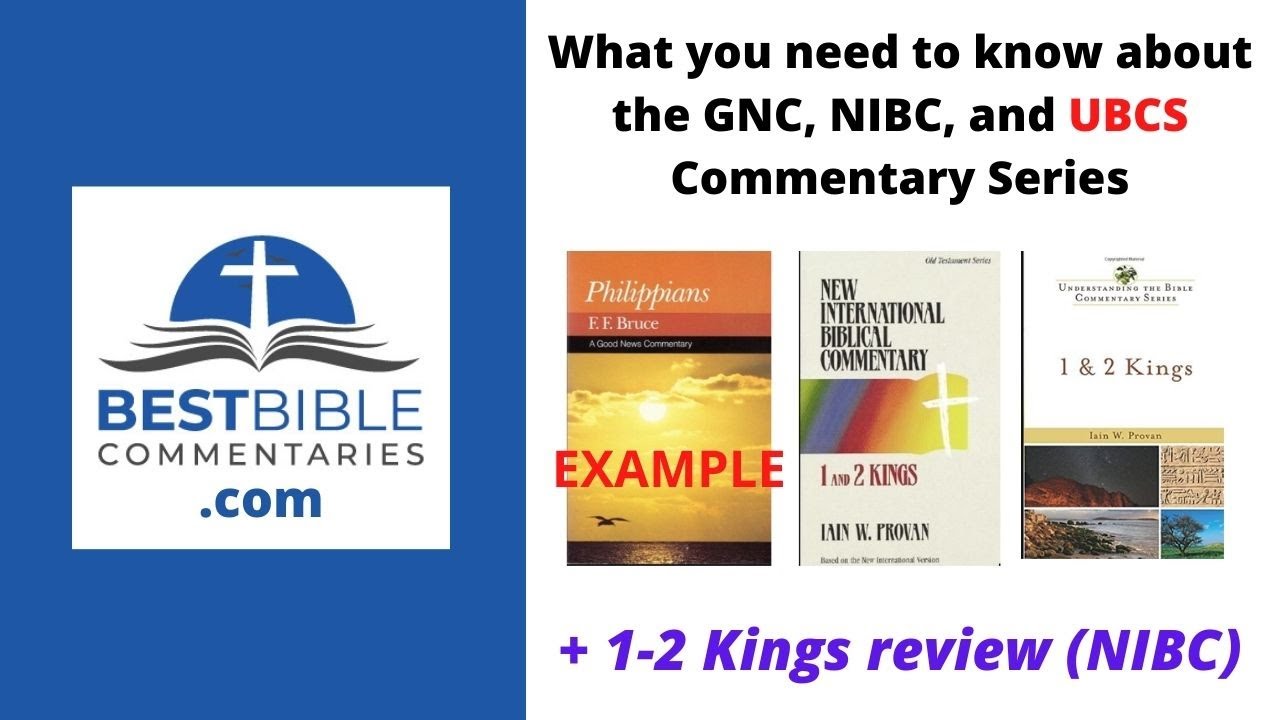Understanding the Bible Commentary Series [explained] + 1-2 Kings REVIEW