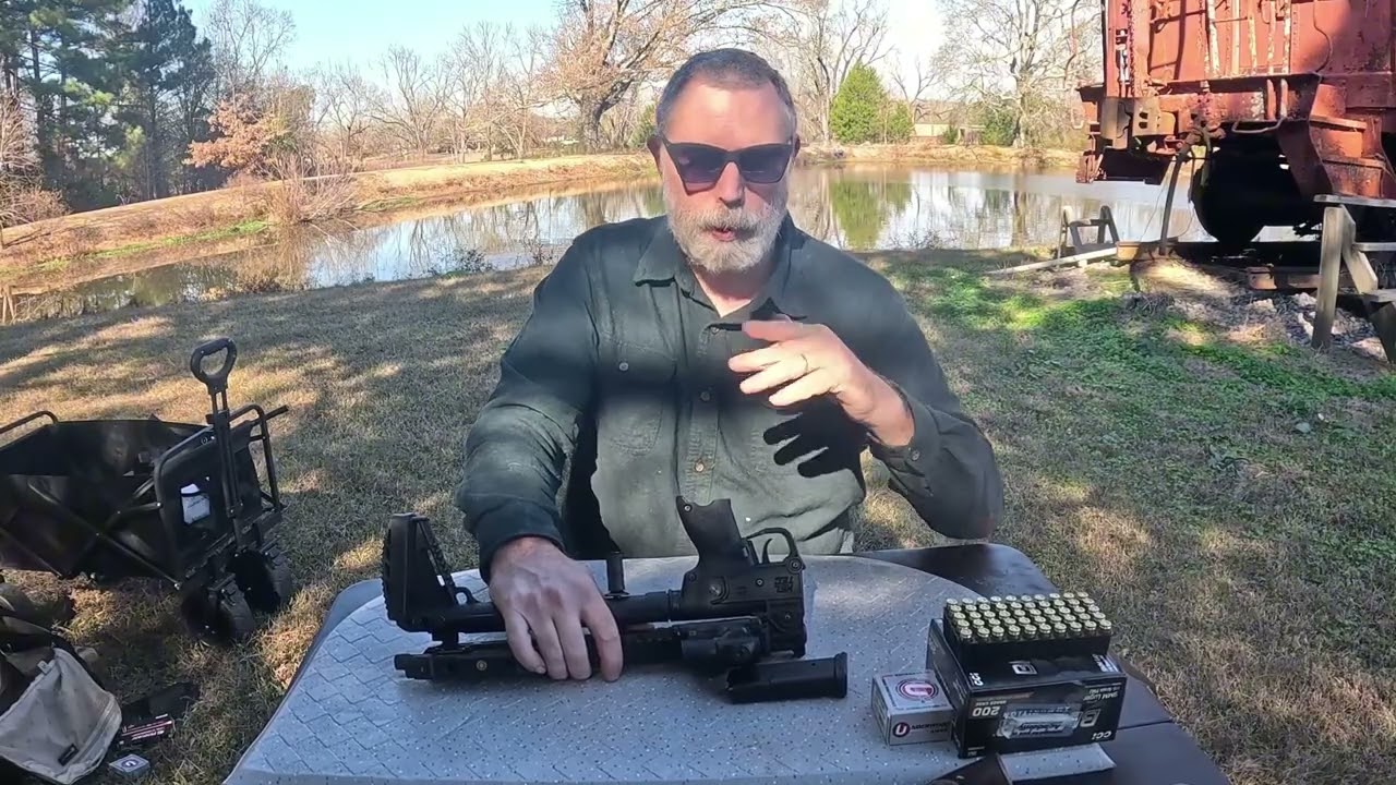Kel Tec Sub 2000 Gen 3 2000 Round Review Part 1.  The Breakdown.   Extended Charging Handle Install.