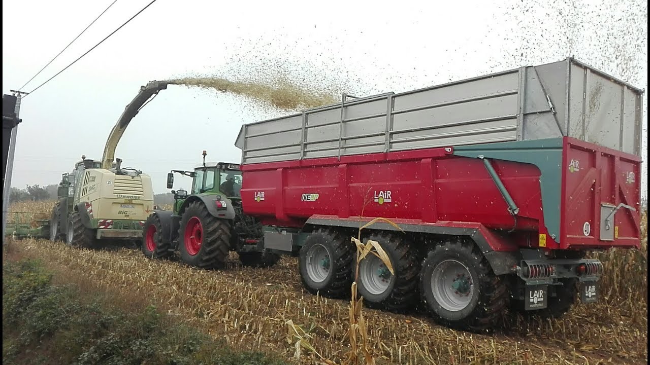 Ensilage maïs 2018 | Krone BigX 850 12 rangs | ETA Belliard