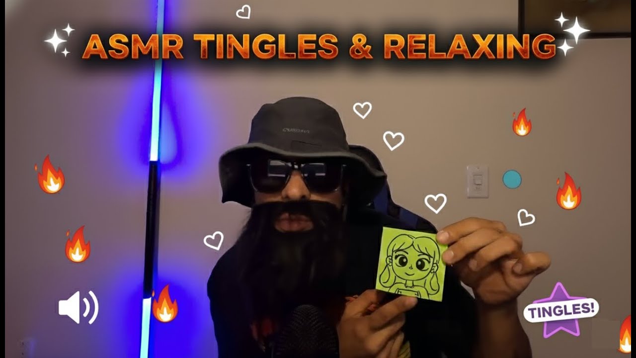 Tingling Relaxing Sounds & Writing ASMR ✨ (Marker Scratches + Tapping)