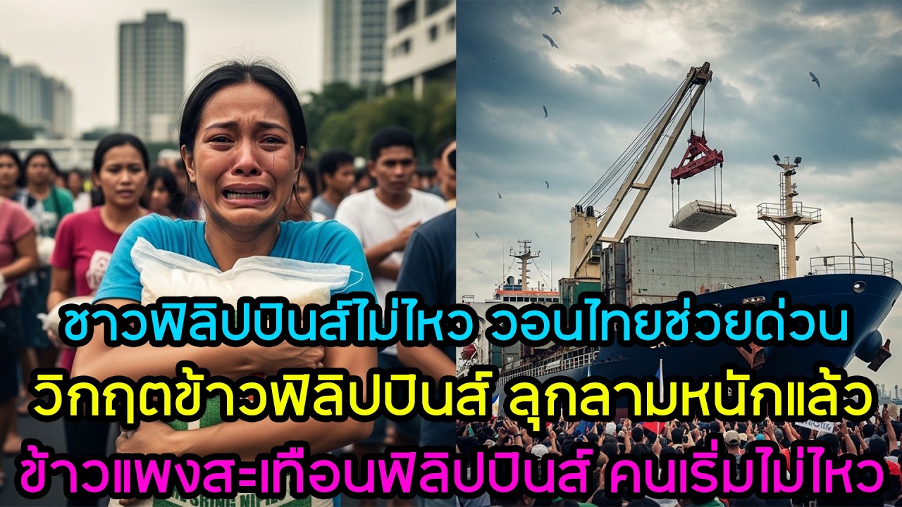 ราคาข้าวพุ่งในฟิลิปปินส์ ชาวบ้านเดือดร้อนหนัก ประท้วงลั่น ขอไทยช่วยด่วน