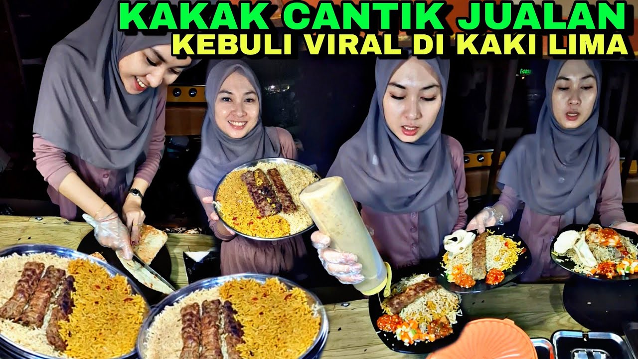 VIRAL...!!! KAKAK CANTIK NGGA GENGSI JUALAN KEBULI DI KAKI LIMA
