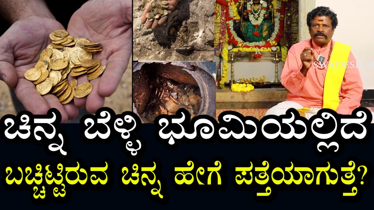 ಪ್ರತಿ ಗ್ರಾಮದಲ್ಲೂ ಚಿನ್ನ ಬೆಳ್ಳಿ ಬಚ್ಚಿಟ್ಟಿದ್ದಾರೆ  | ನಿಮ್ಮ ಜಮೀನಿನಲ್ಲಿರುವ ಸಂಪತ್ತು ಹೇಗೆ ಪತ್ತೆ ಆಗುತ್ತೆ?