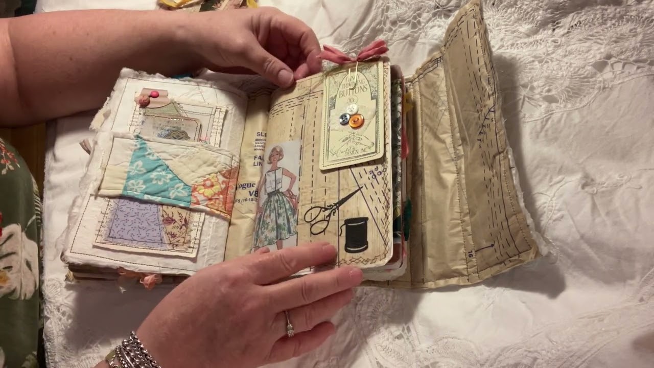 April 3, 2024  -  Sewing journal flip through.