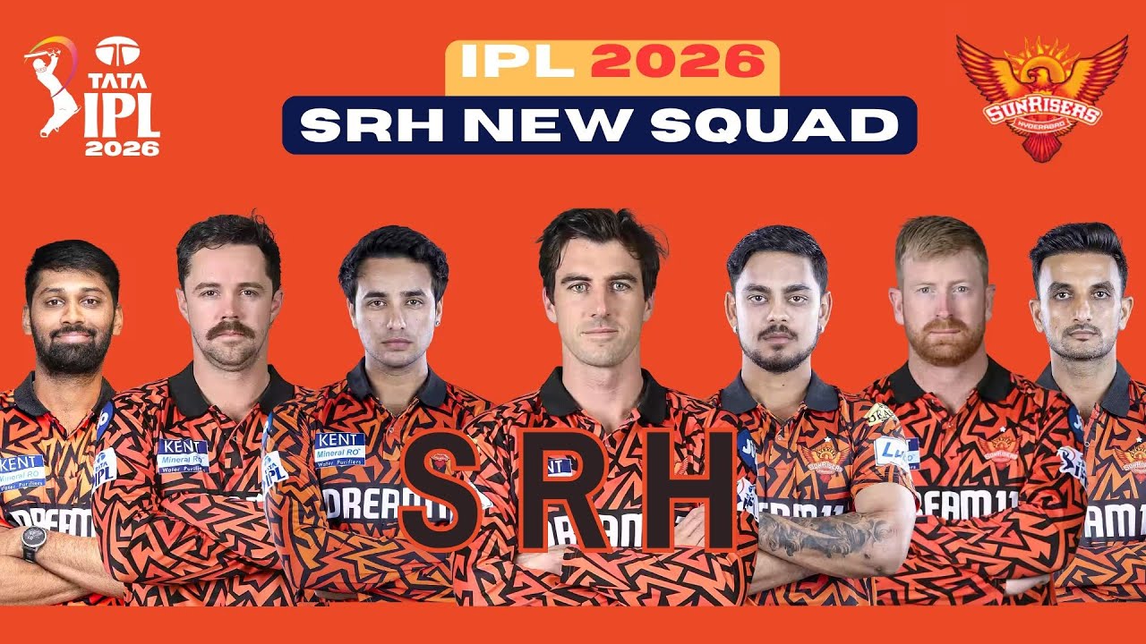 Sunrisers Hyderabad (SRH) Full Squad 2026 🏏 #cricket #ipl2026 #sunrisershyderabad #srhsquad
