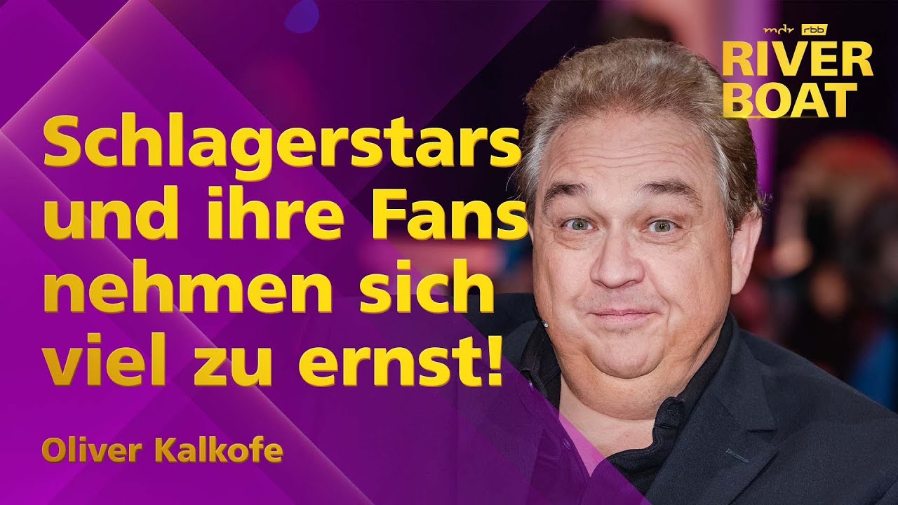 Schlagerstars und ihre Fans nehmen sich viel zu ernst - Oliver Kalkofe