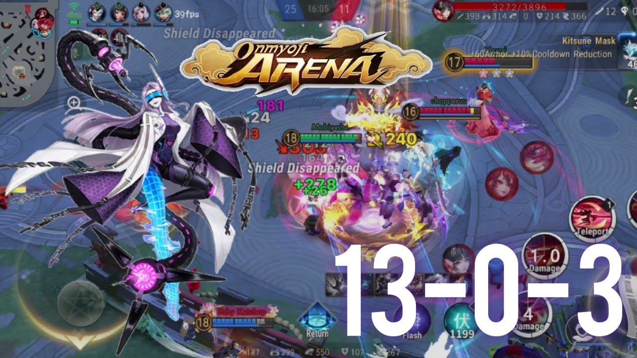 One-Hit Combo | Ittan-Momen Full Gameplay | JG | Onmyoji Arena | RG | Season 27 #onmyojiarena