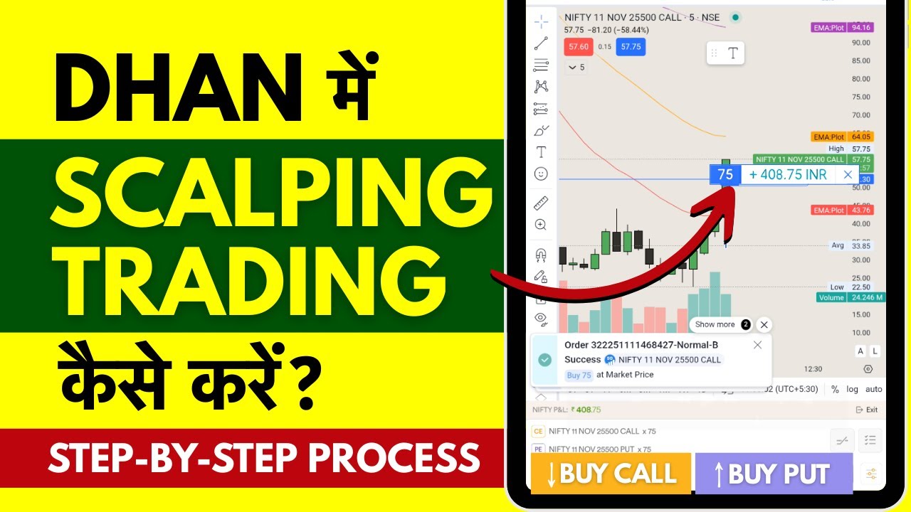 Dhan App me Scalping Trading Kaise Kare? How to do Scalping Trading in Dhan App?