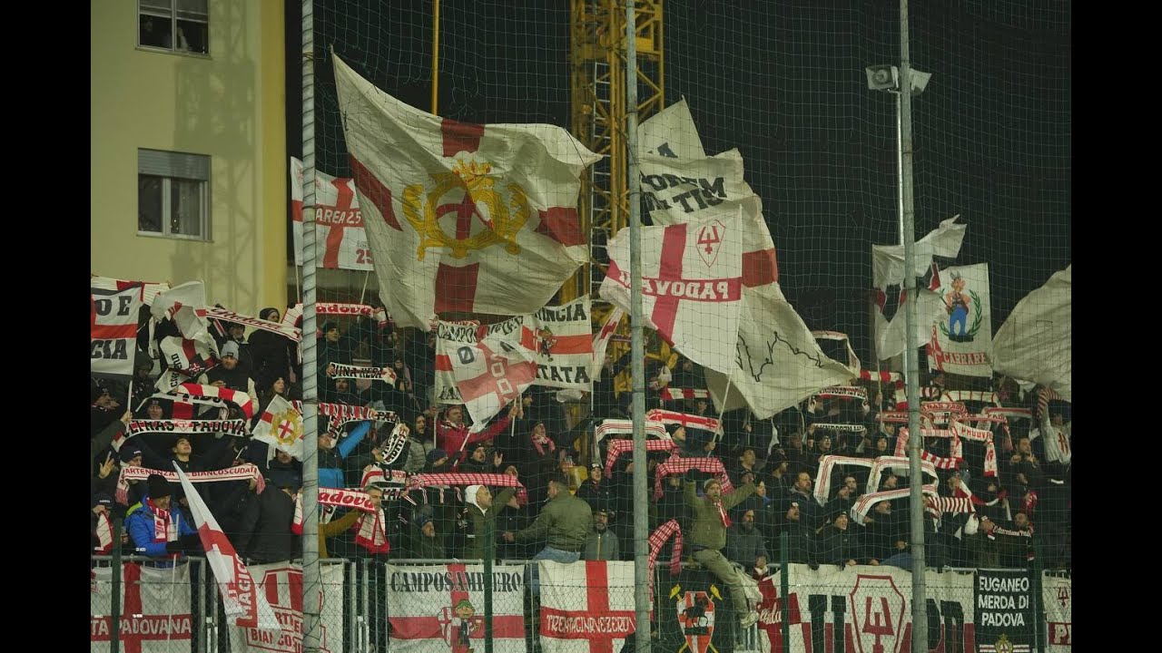 Tifosi biancoscudati a Chioggia
