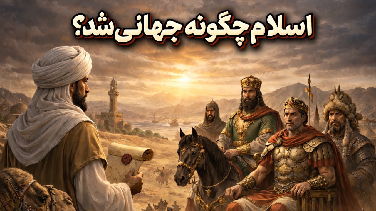 ابلاغ دعوت اسلام به پادشاهان و سران قبائل دور دست
