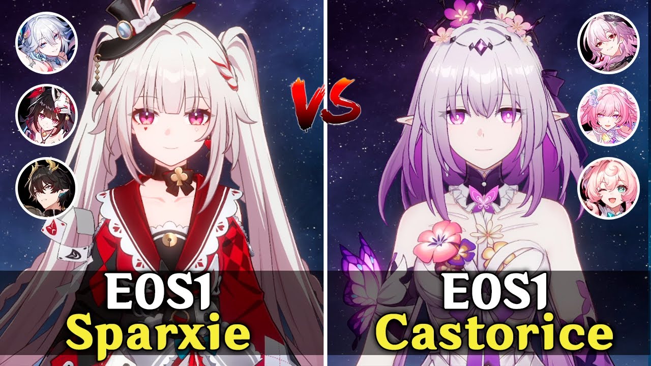 Sparxie E0S1, Yao Guang E0S1 vs Castorice E0S1 | Elation vs Remembrance - HSR Beta 4.0