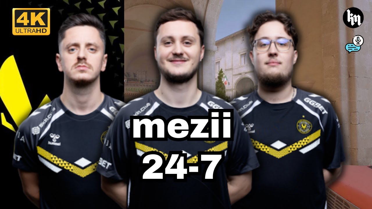mezii Drops 24 in NA Trio Q with ZywOo & apEX | FACEIT 3.2k Elo | Voice Comms
