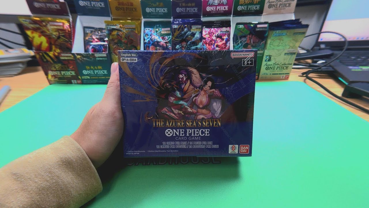 Opening OP-14 Azure Sea's Seven - Can Boa's 5Head save OPTCG from the Pokebros?