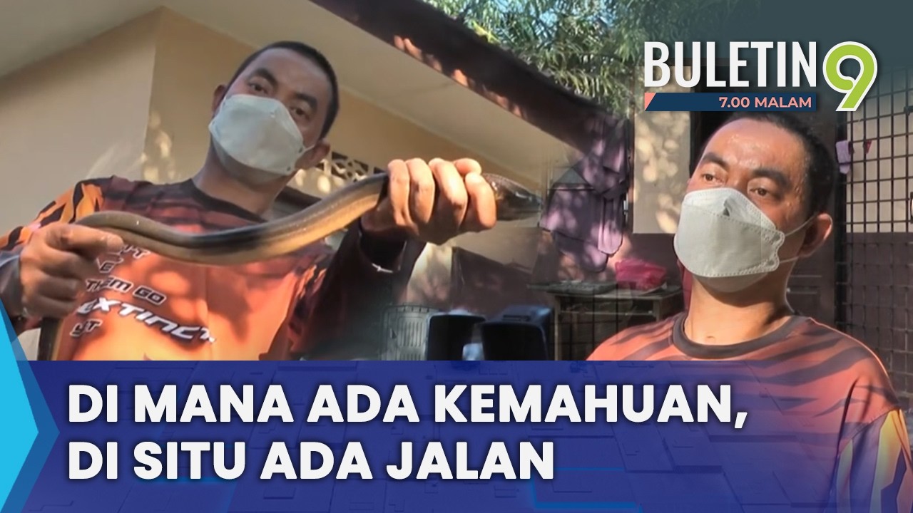 Lelaki OKU Cari Rezeki Halal Tangkap Belut (B9)