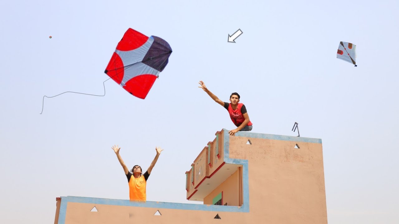 Pari Gudda Kite Catch | Kite Fight Cut | Kite