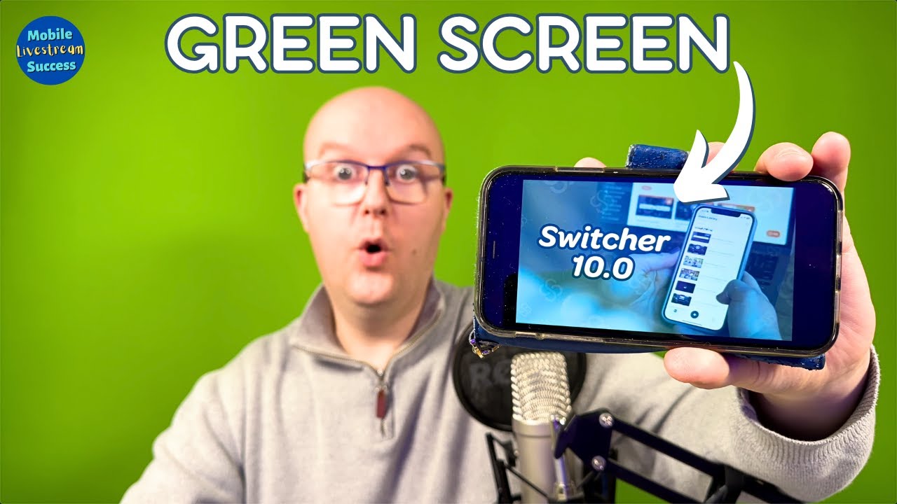 Green Screen in Switcher Studio 10.0 FULL TUTORIAL | Mobile Livestream Success