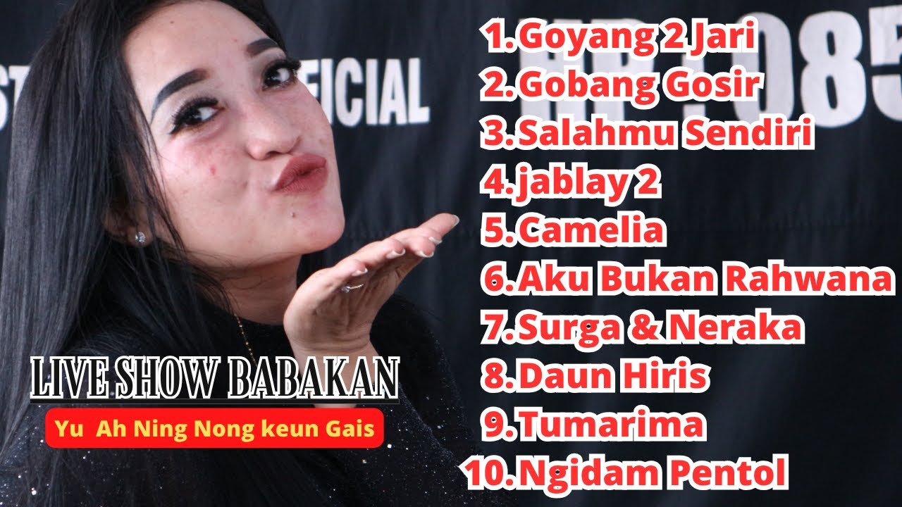 Goyang 2 Jari Cover Rosna Agustina (LIVE SHOW Babakan Pangandaran)