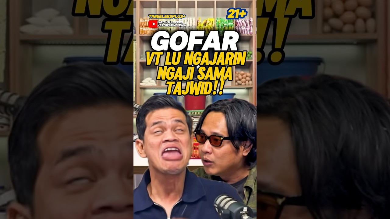 Gofar VT gym lu ngajarin tajwid‼️ #gofarhipman #podcast #suryainsomnia #shorts #pwk #vidialdiano